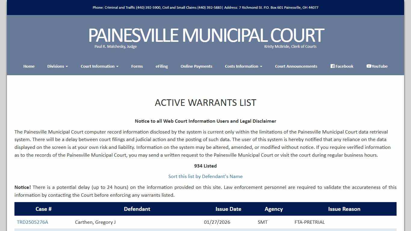 Painesville Municipal Court